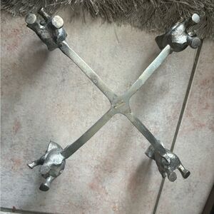 1980s Elephant Stand Acrylic Bowl decor whimsical Arthur Court serving bowl